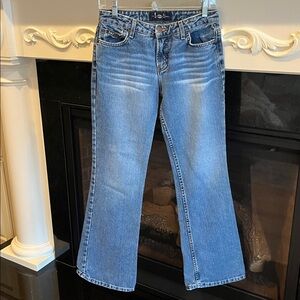 Vintage Lei Jeans Straight Leg Boot Cut Womens 7